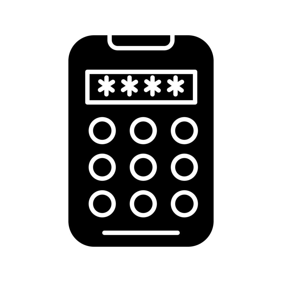 Pin Code Vector Icon