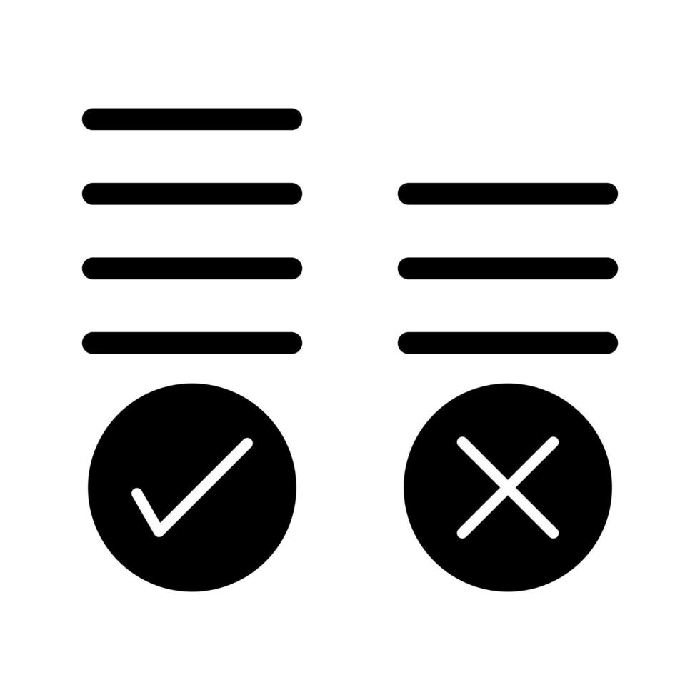 Voting Result Vector Icon