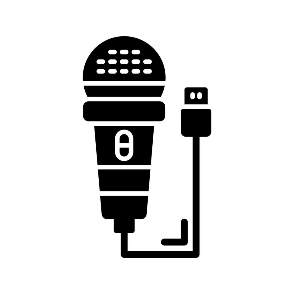 Microphone Vector Icon