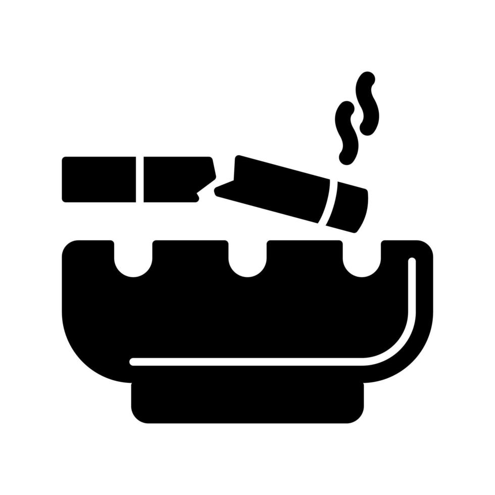 Broken Cigarette Vector Icon