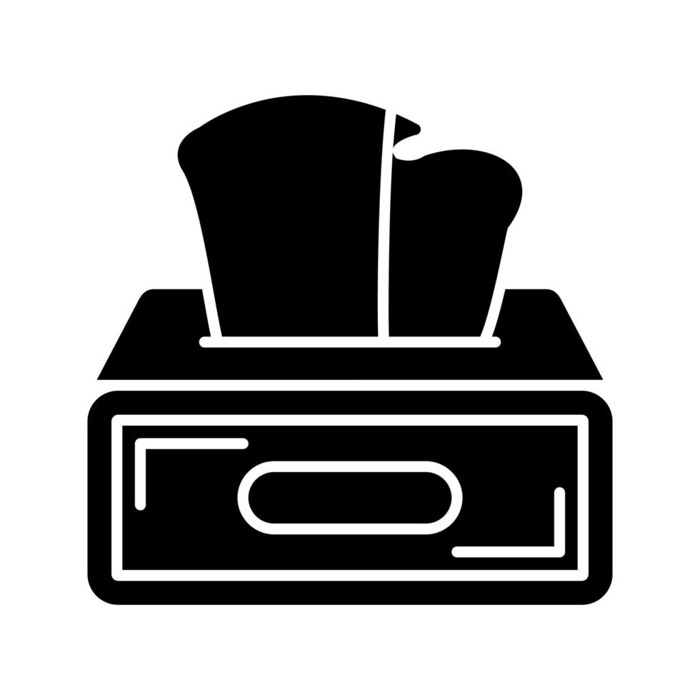 Tissue Box Vector Icon