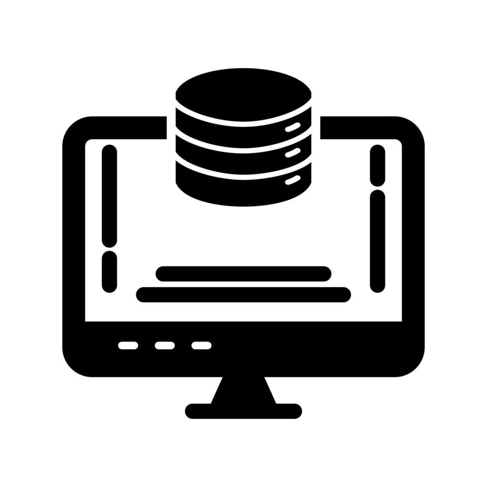 Data Storage Vector Icon 14735123 Vector Art at Vecteezy