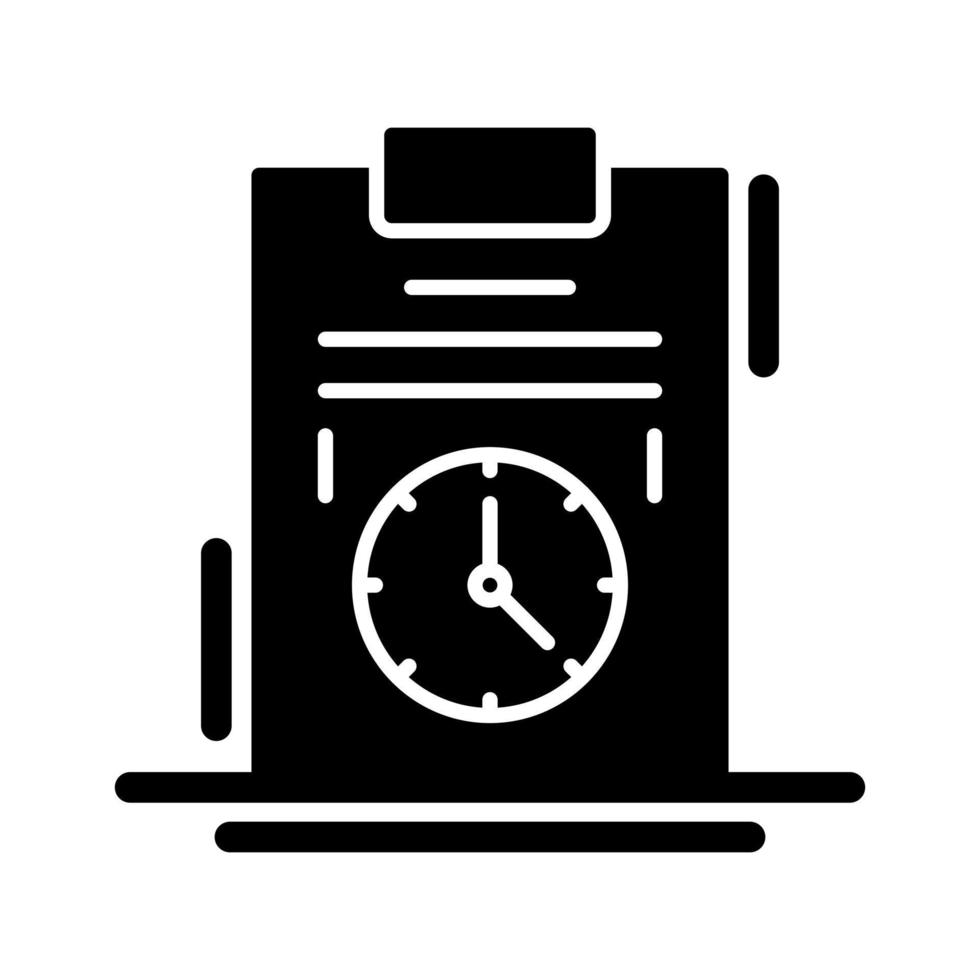 Time Management Vector Icon