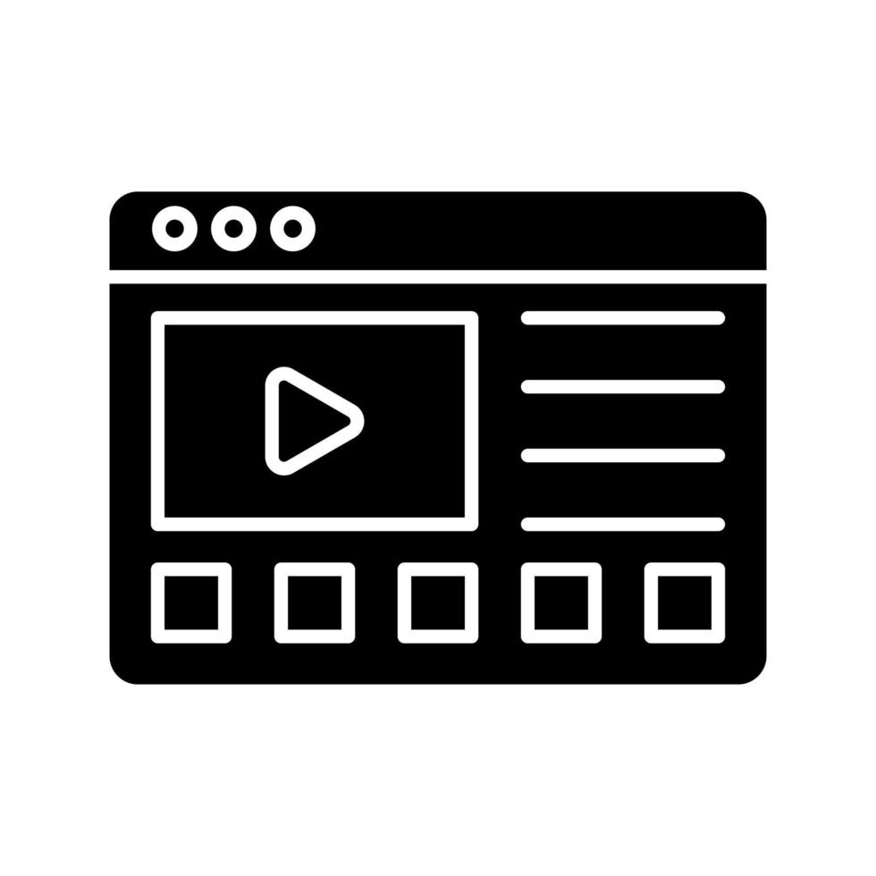 Online Tutorials Vector Icon