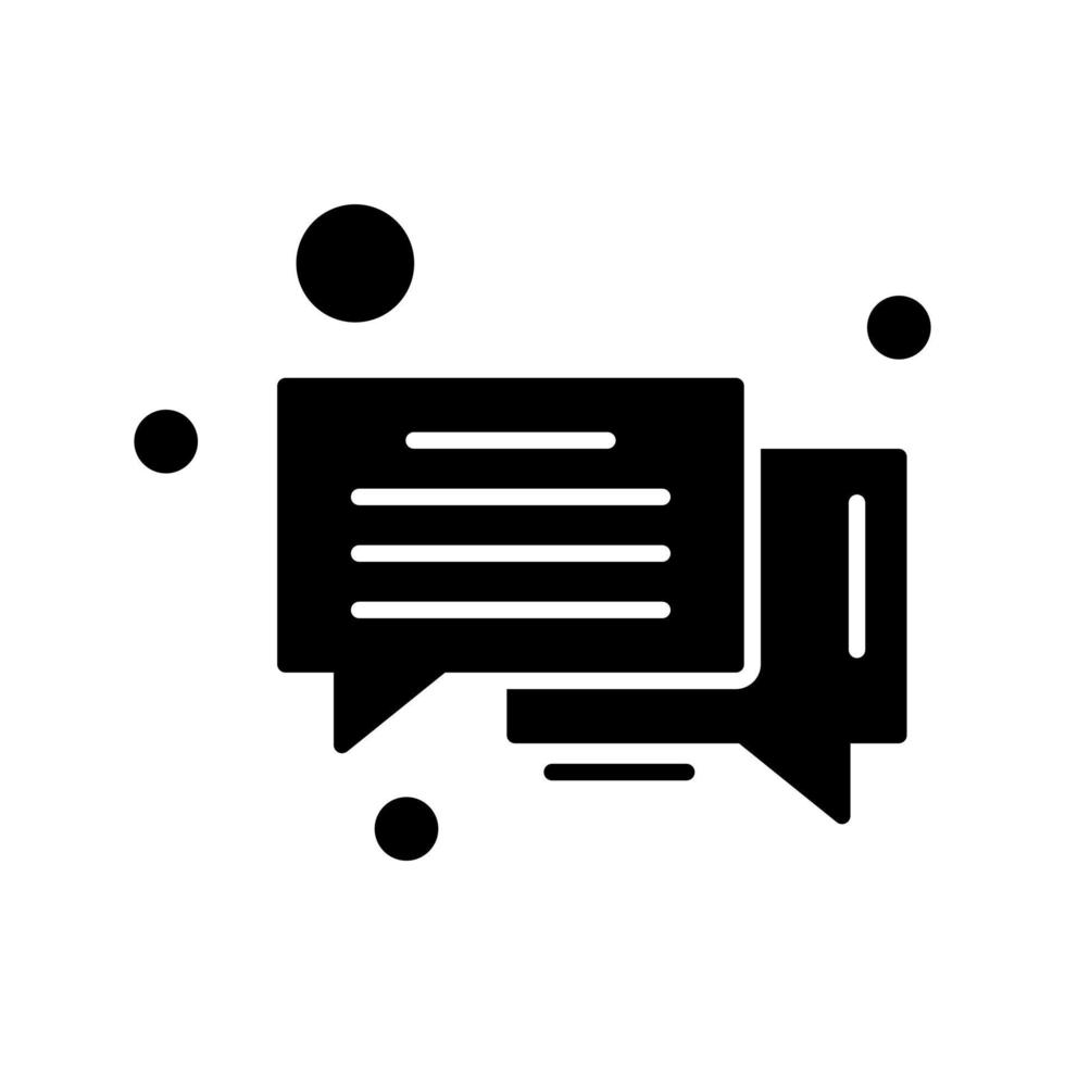 Message Bubble Vector Icon