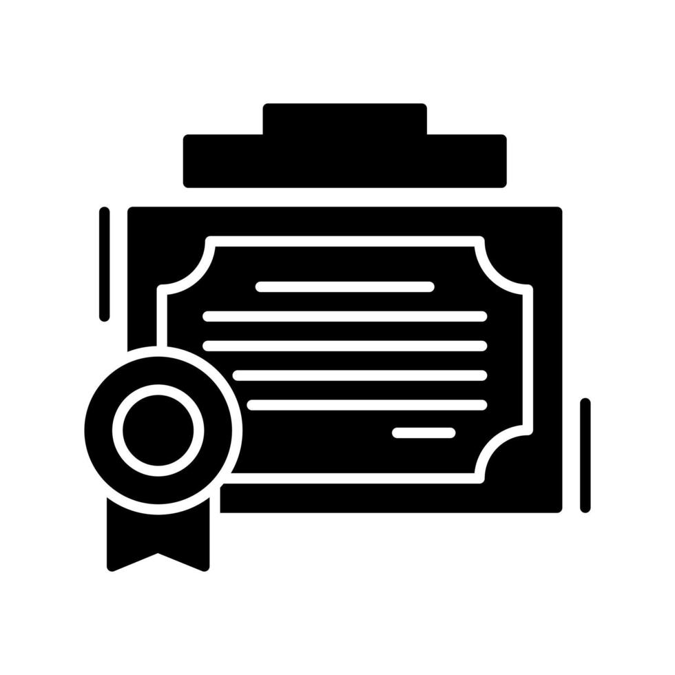 Certificate Vector Icon