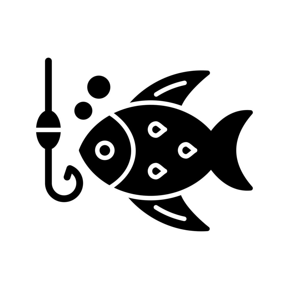 icono de vector de pesca