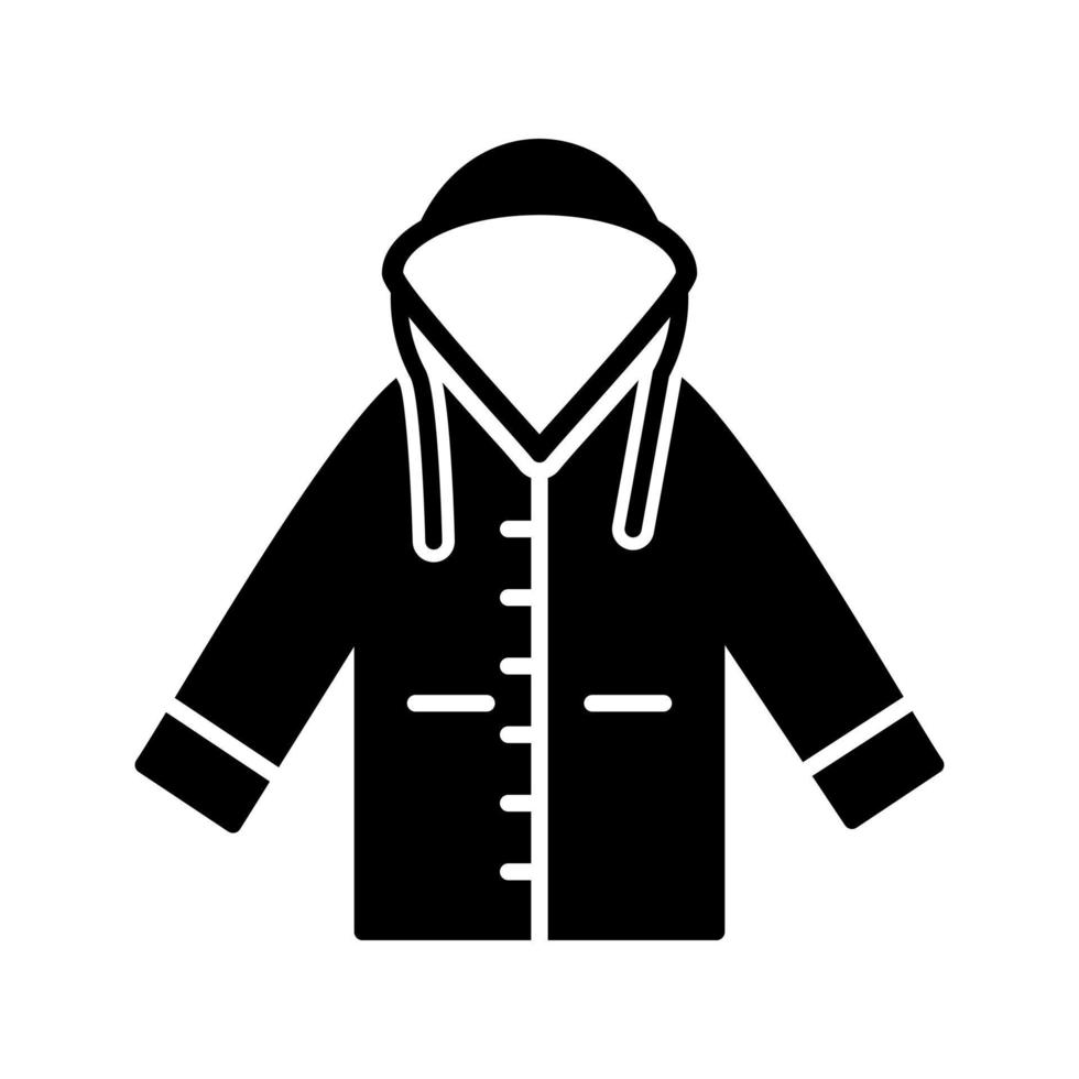 Raincoat Vector Icon