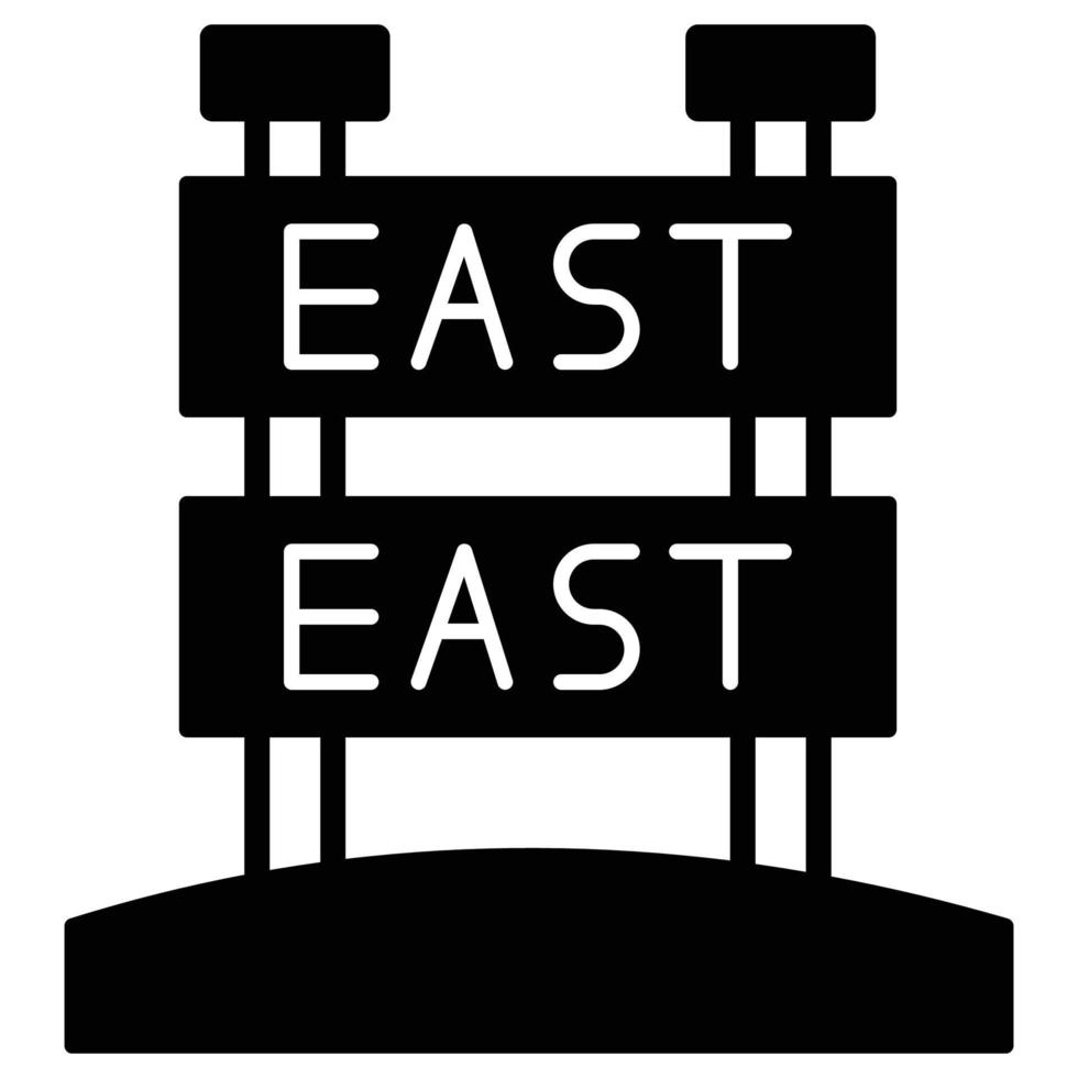 East direction which can easily modify or edit 14735841 Vector Art at
