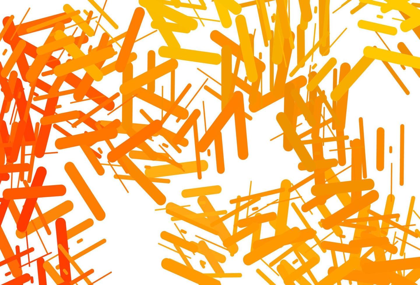 Dark yellow, orange vector layout with flat lines.