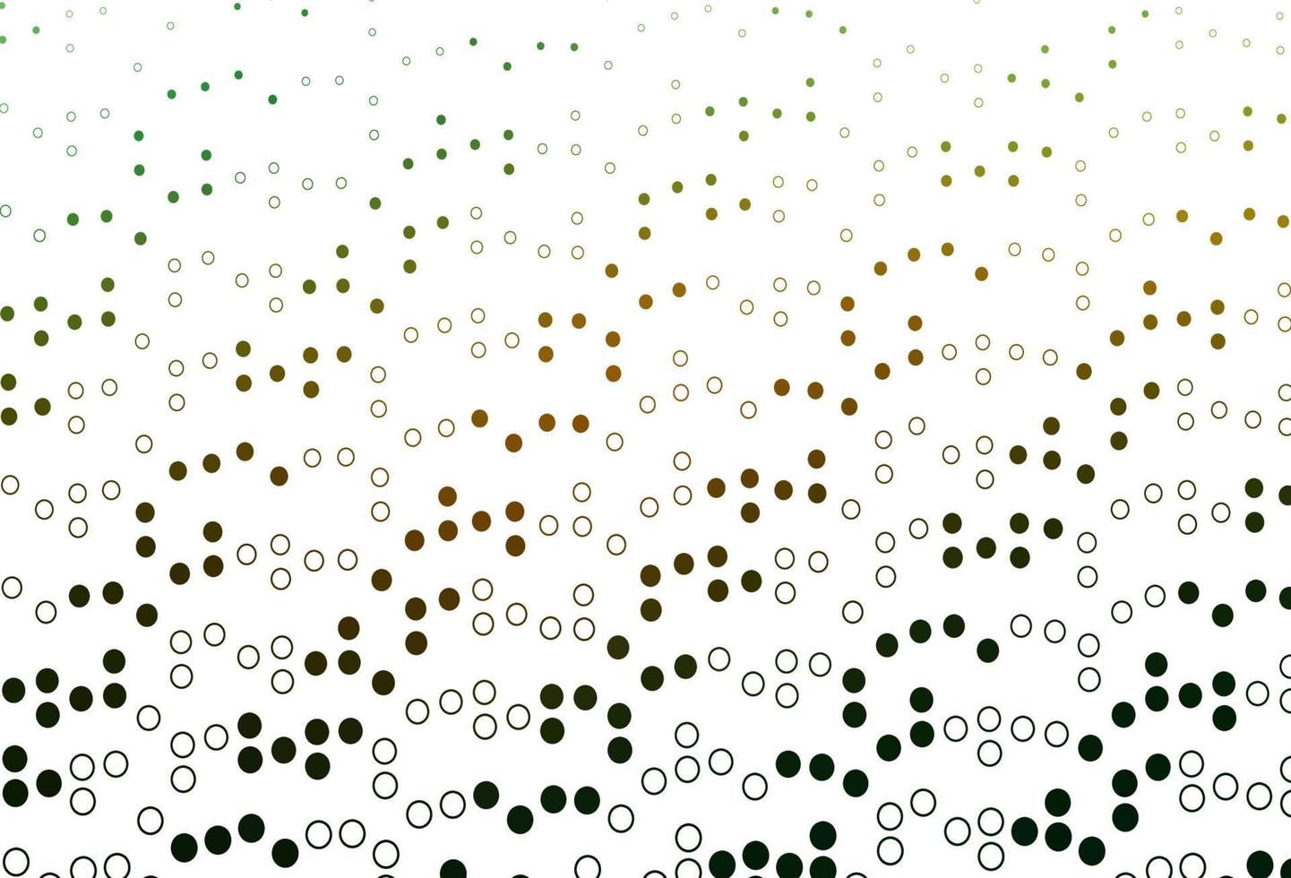 Light Green, Yellow vector backdrop with dots.