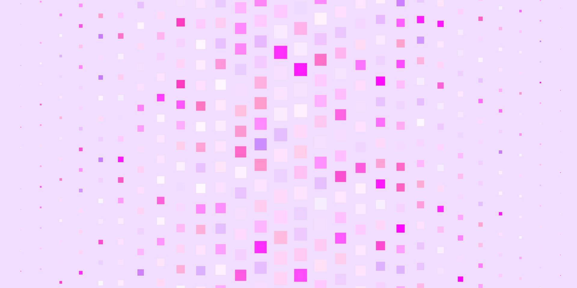 Light Purple, Pink vector pattern in square style.