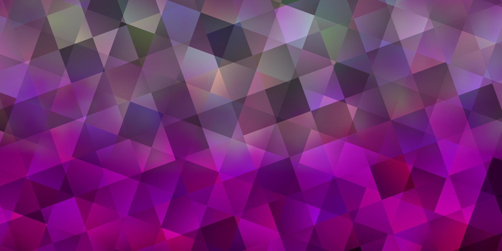 Light Purple, Pink vector texture with poly style with cubes.