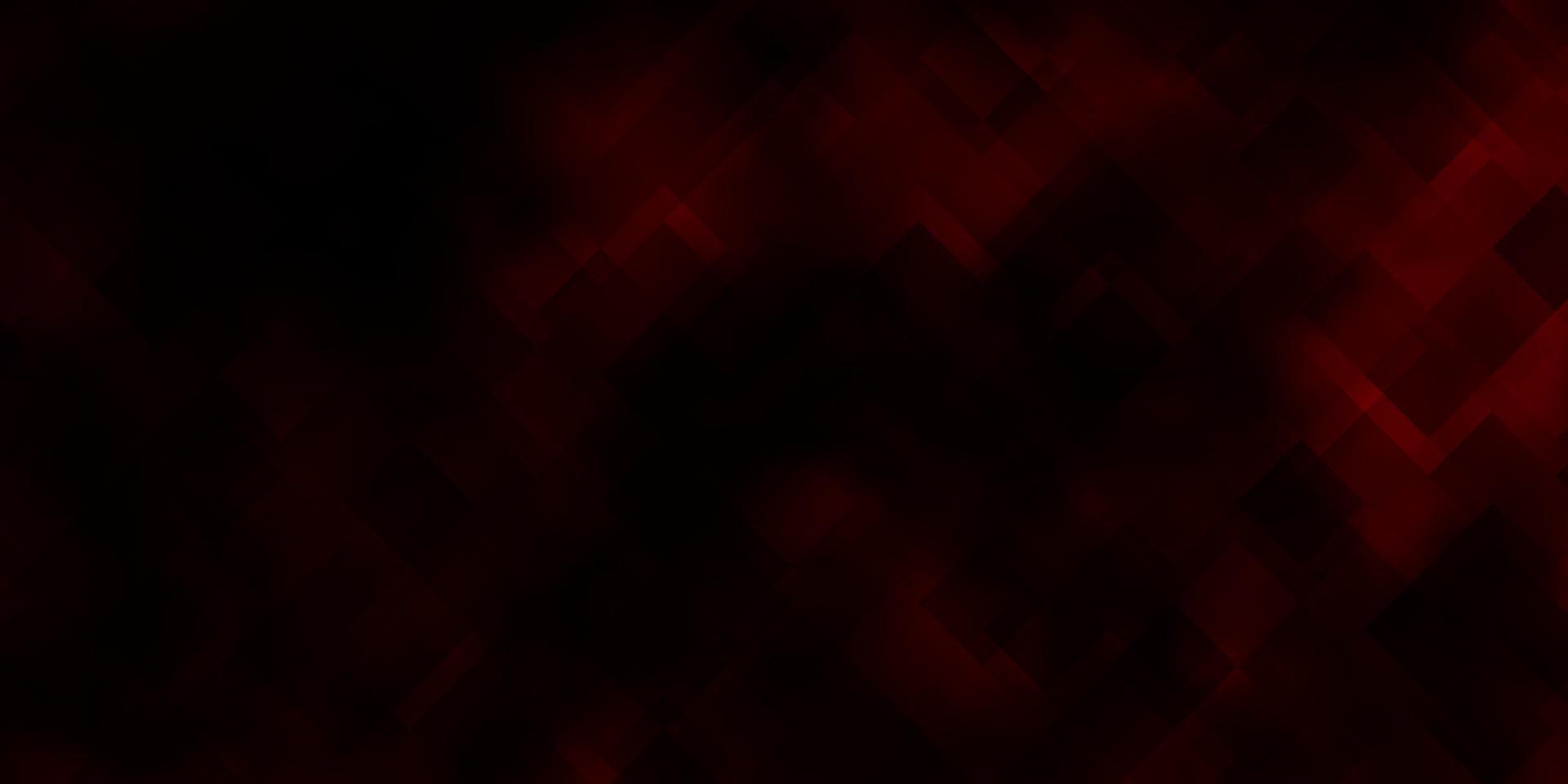 Dark Red vector pattern in square style.