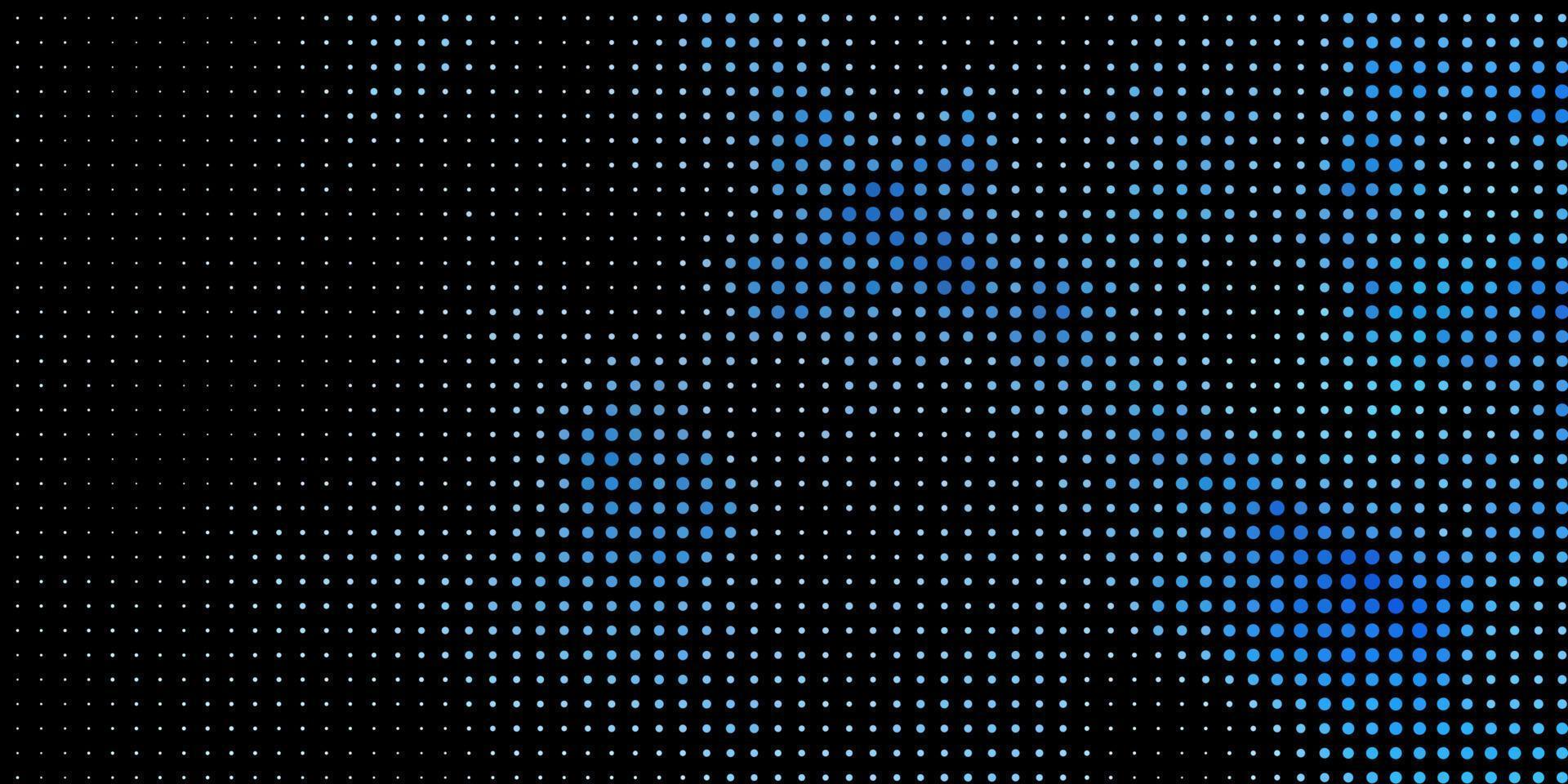Light BLUE vector background with circles.