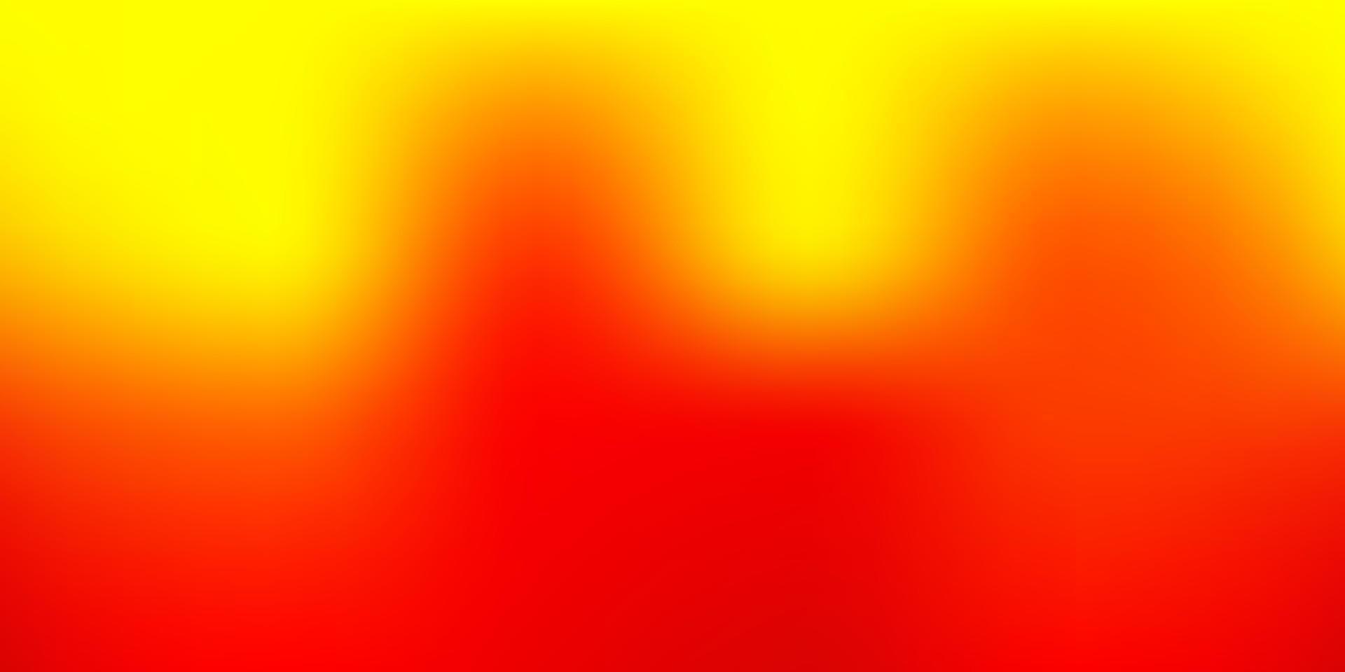 Dark Orange vector gradient blur background.