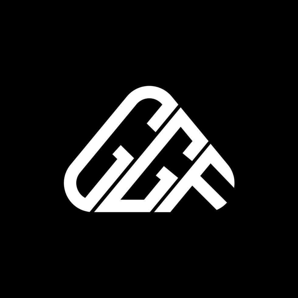 GGF letter logo creative design with vector graphic, GGF simple and ...