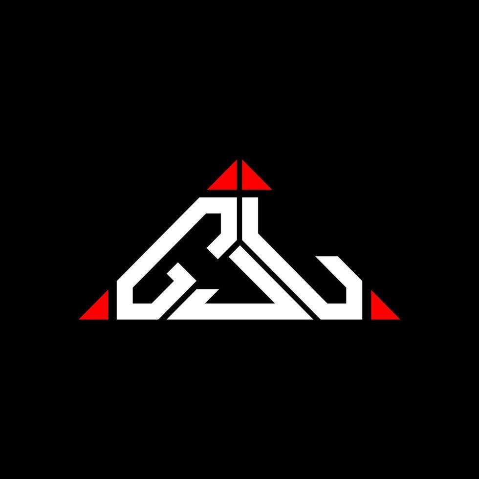 GJL letter logo creative design with vector graphic, GJL simple and modern logo.