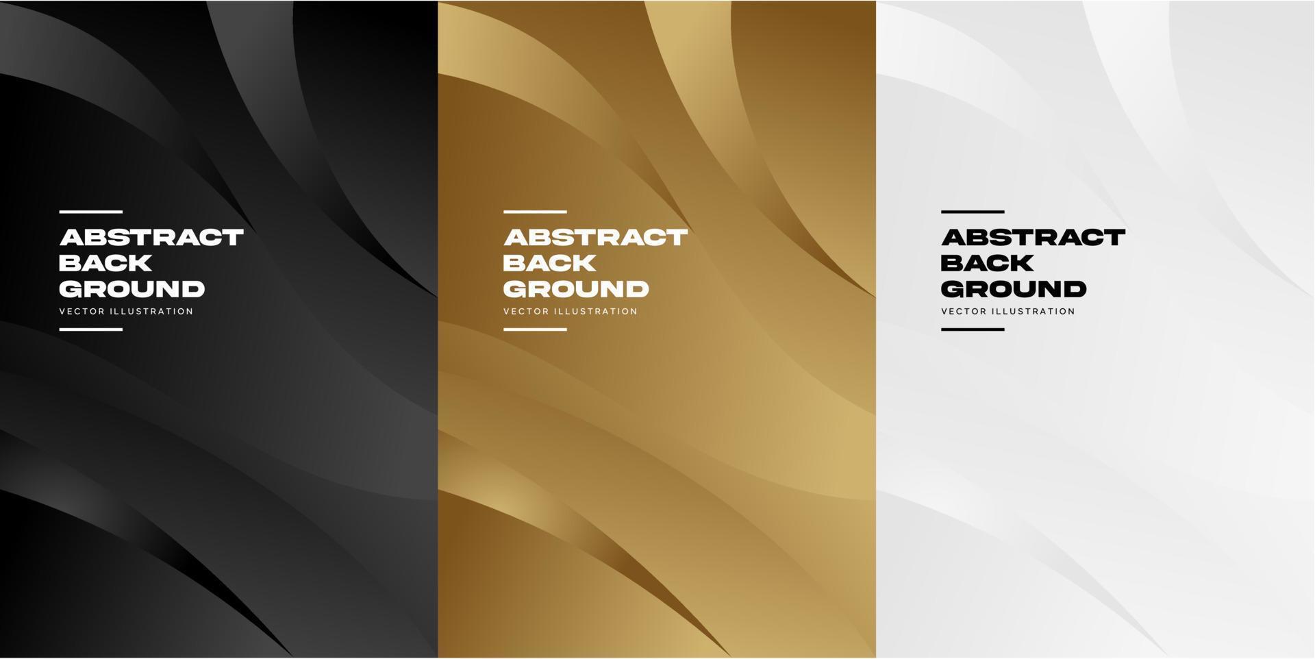 abstract curve background collection vector