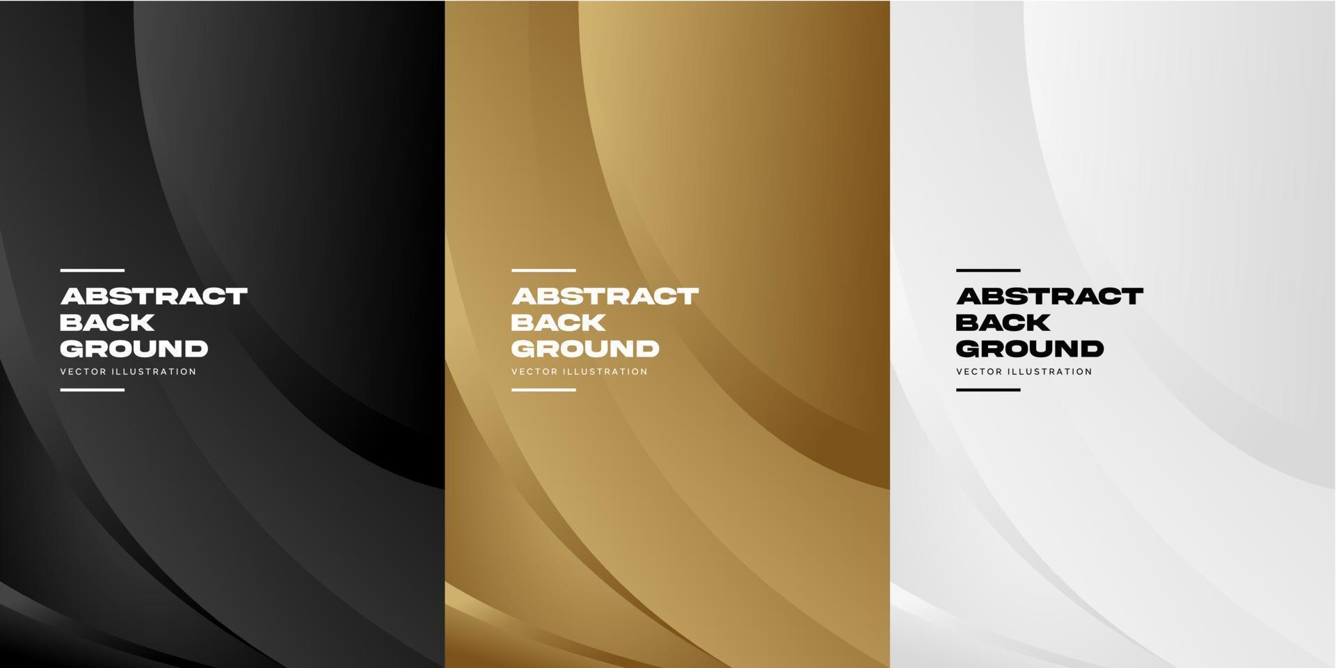 abstract curve background collection vector