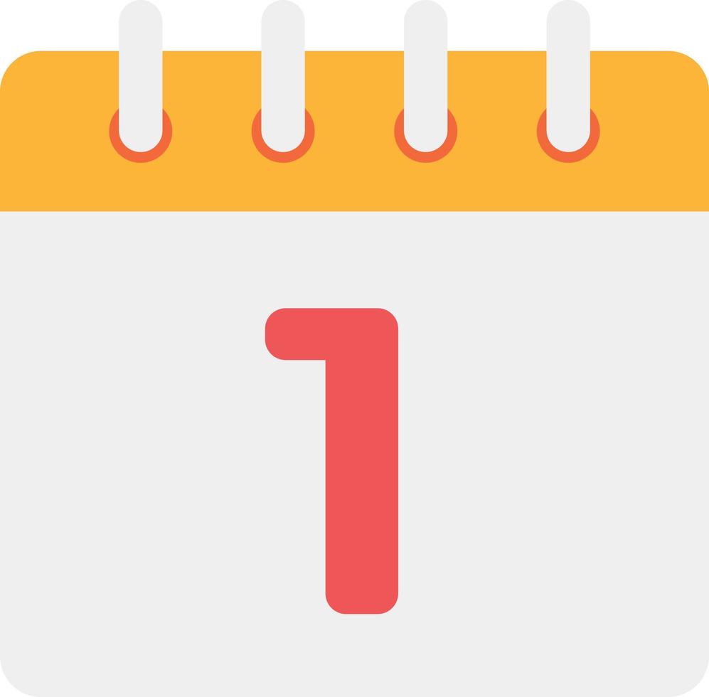 new year calendar vector