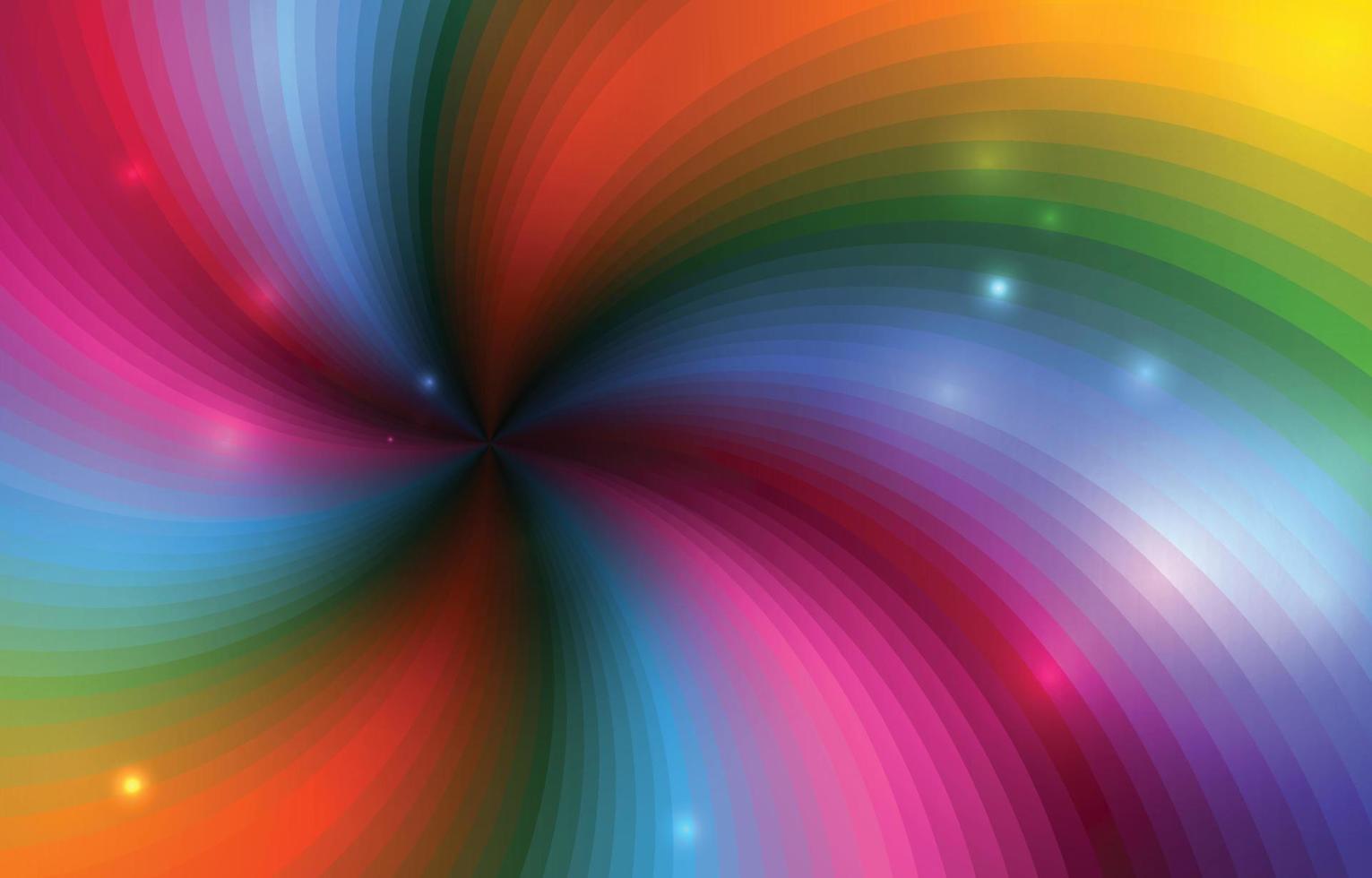 Colorful Swirl Background vector