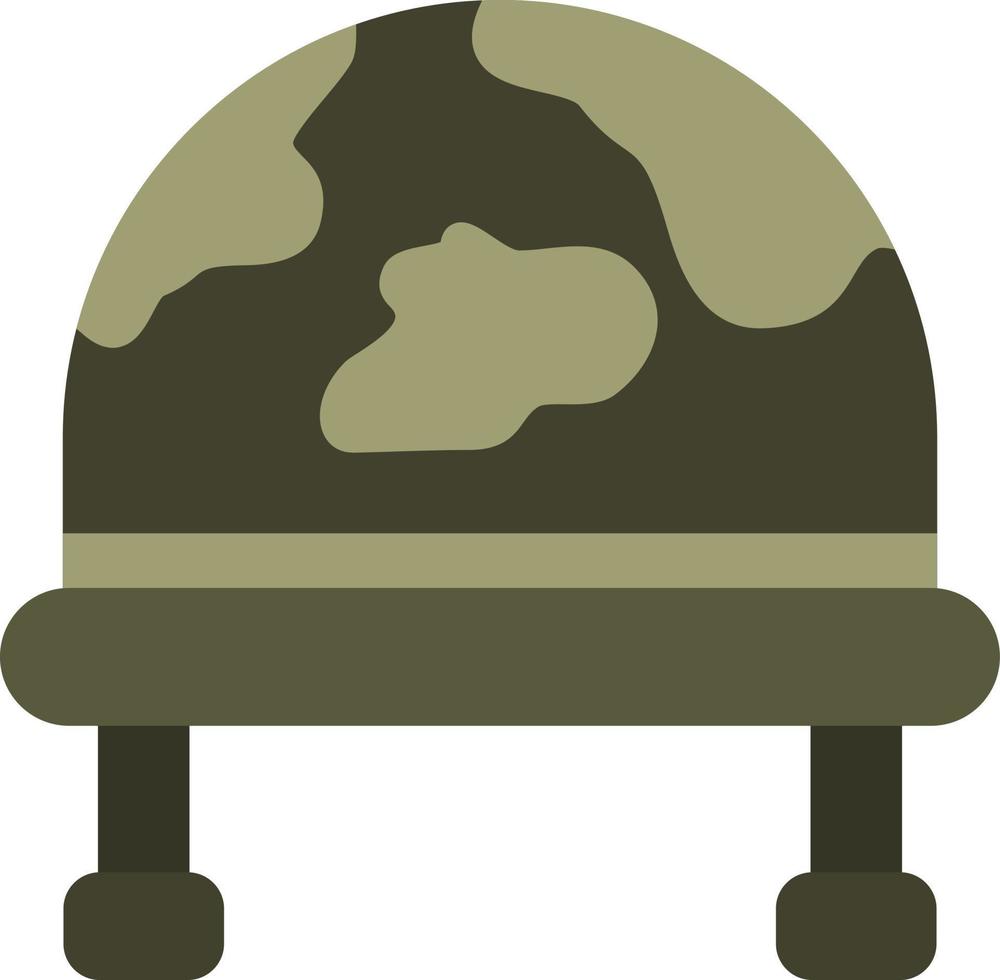 Helmet Flat Icon vector