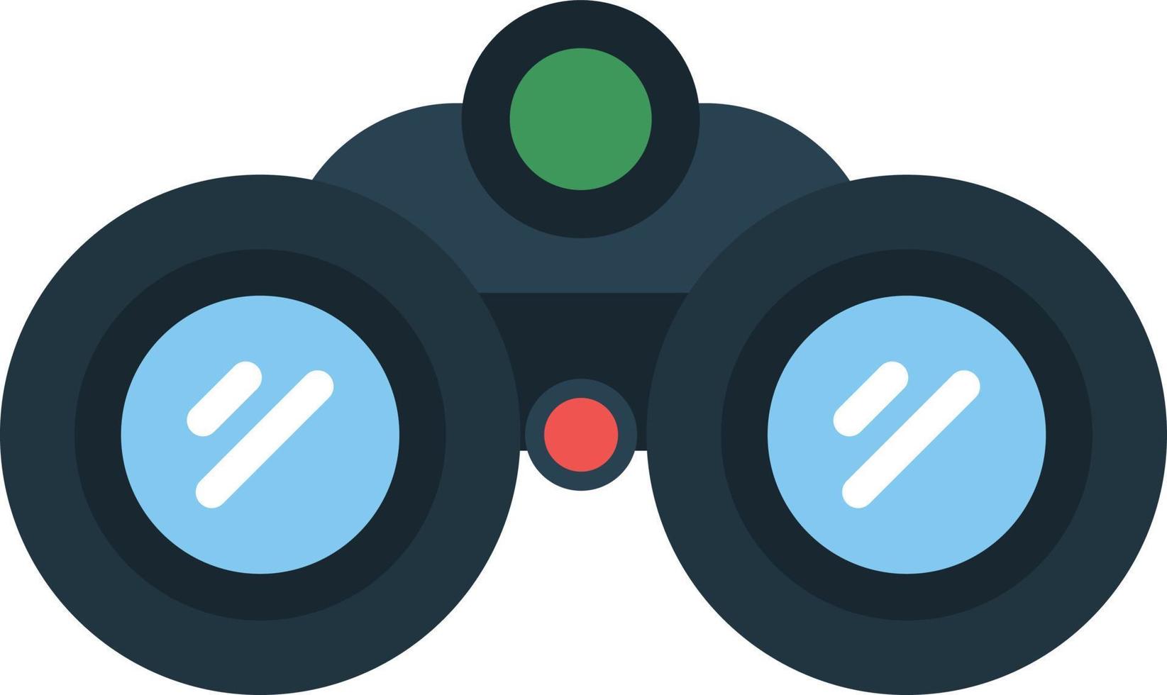 Binoculars Flat Icon vector