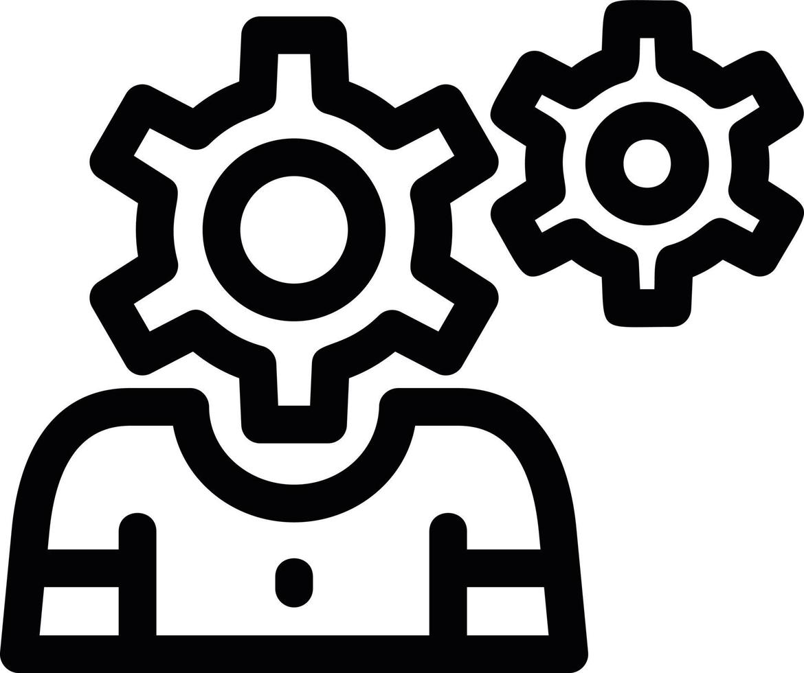 Cognitive Line Icon vector