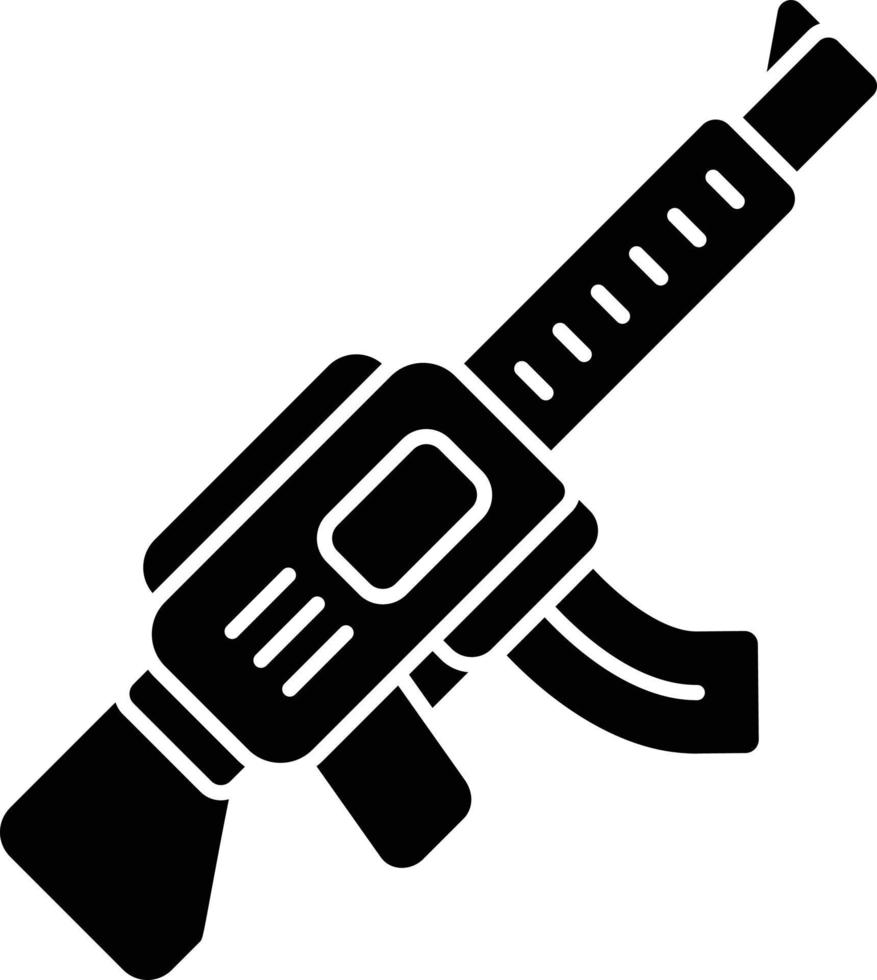 Gun Glyph Icon vector