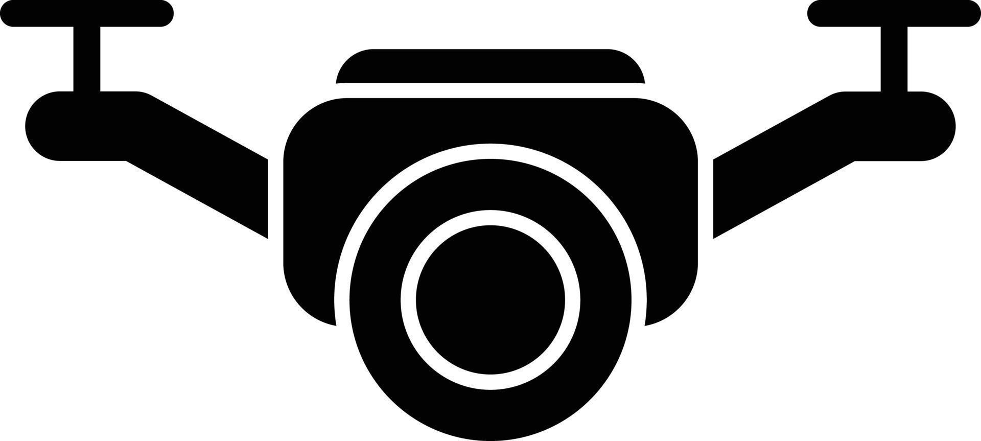 Drone Glyph Icon vector