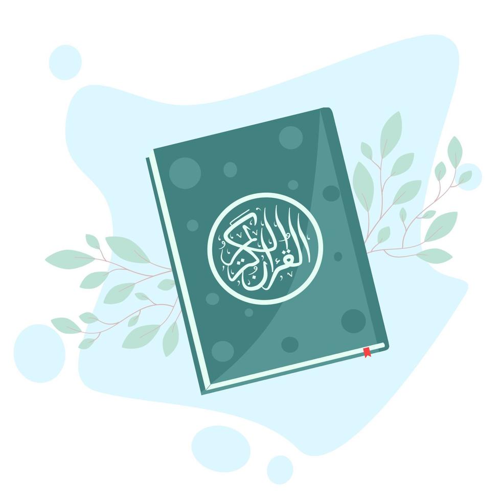 Illustration of the Holy Quran vector