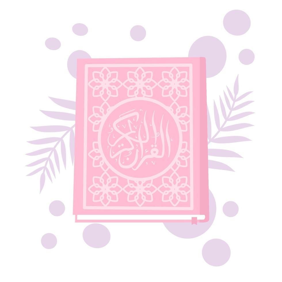 Illustration of the Holy Quran vector