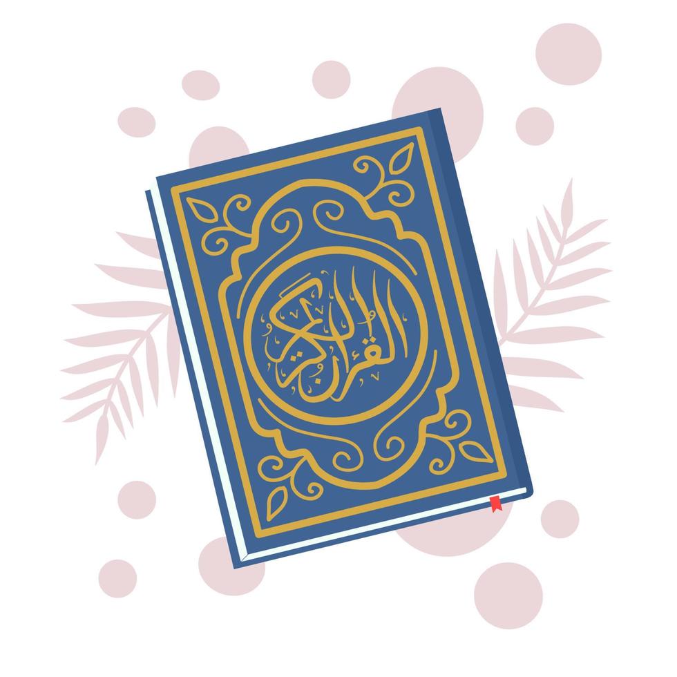 Illustration of the Holy Quran vector