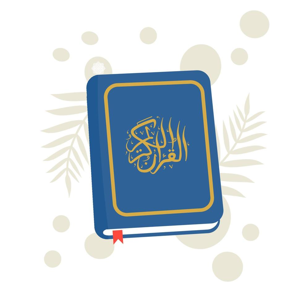 Illustration of the Holy Quran vector