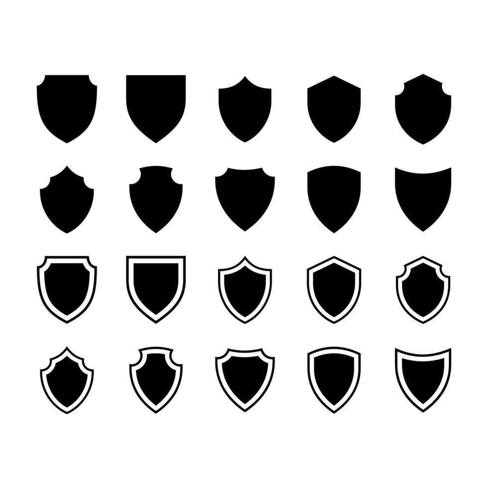 Shield icon vector design templates 14744400 Vector Art at Vecteezy