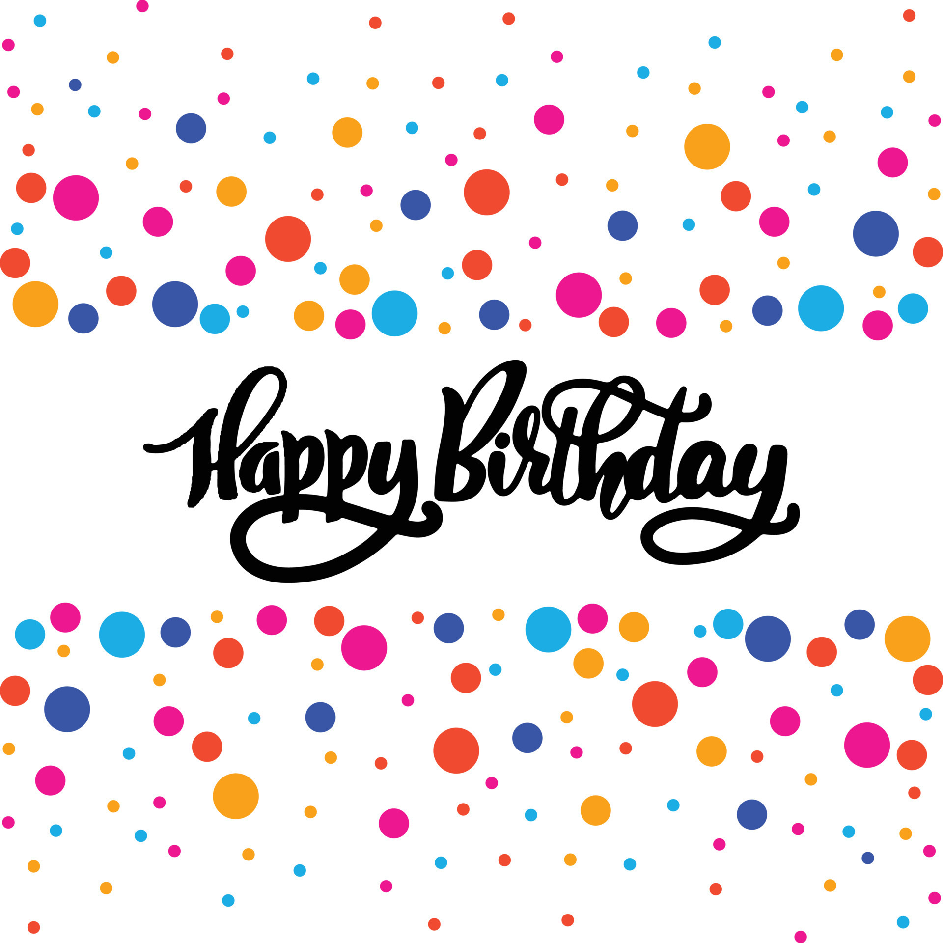 Happy Birthday Cards 14744563 Vector Art at Vecteezy