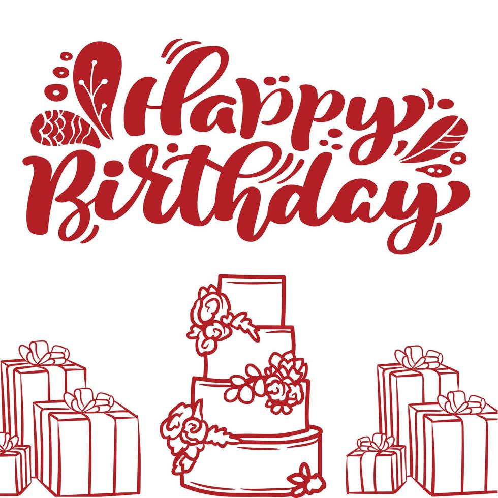 Happy Birthday Cards vector