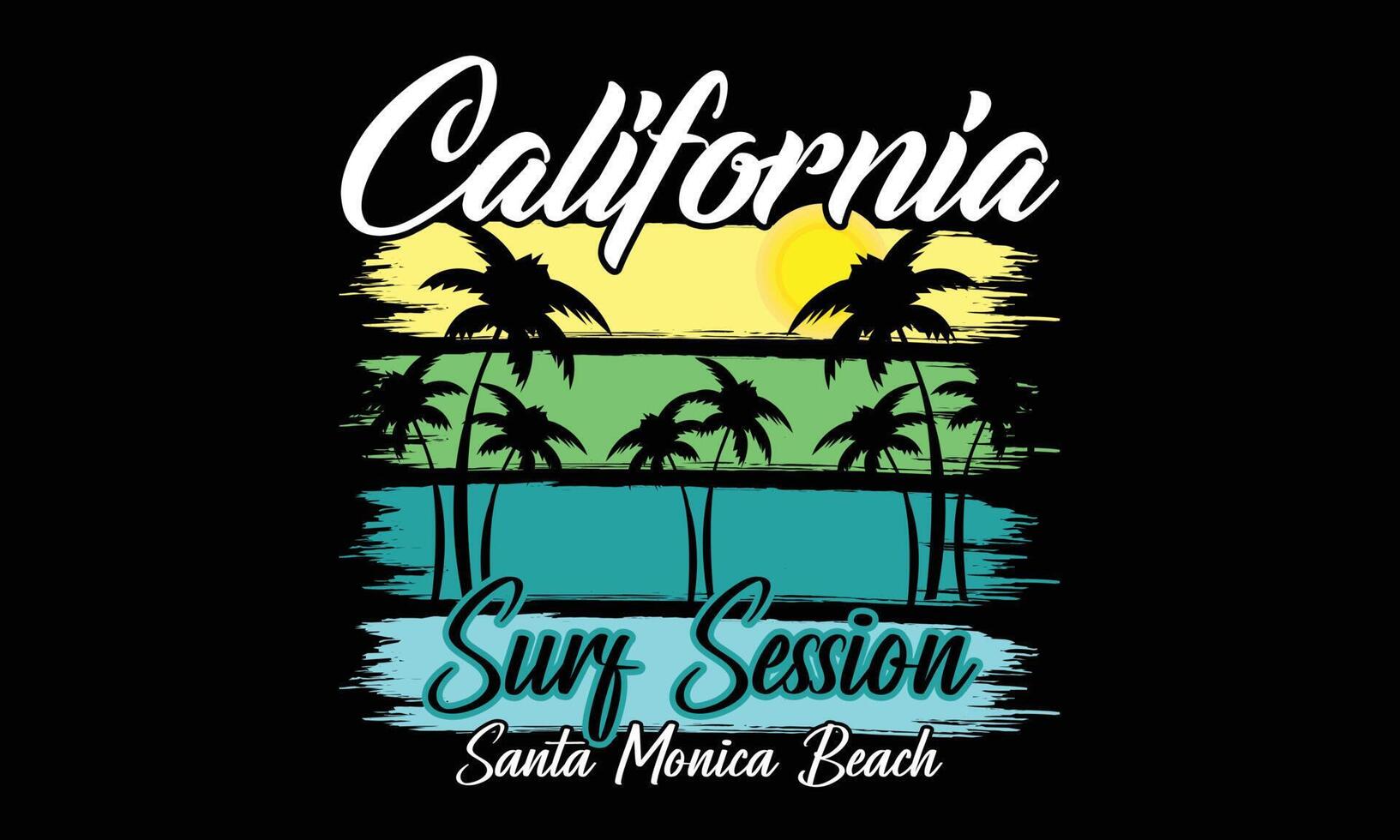 California Surfing t-shirt design.California Mountain Surfing Typography t-shirt Creative Kids, and Typography Theme Vector Illustration.