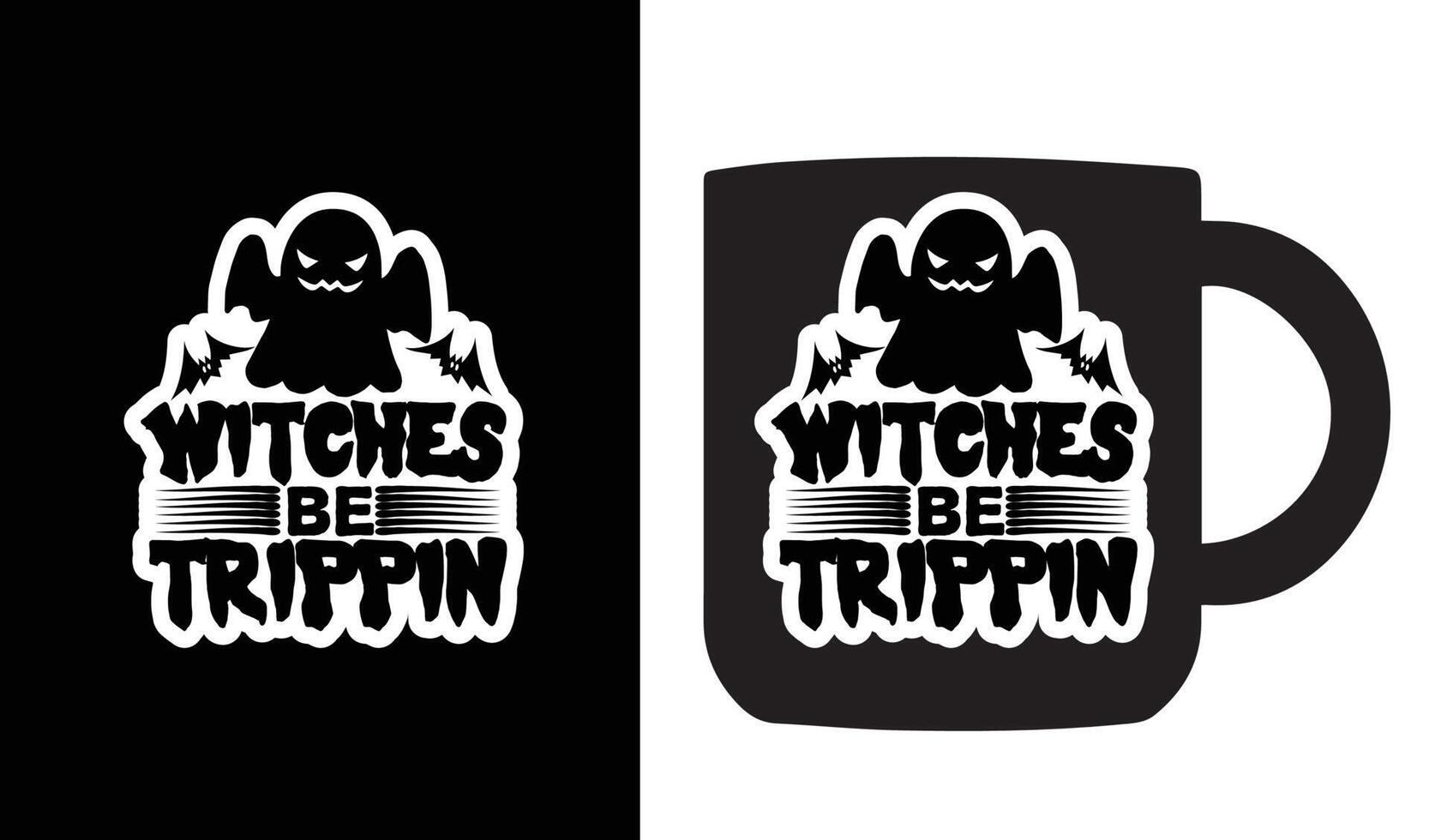 Witches Be Trippin 14745024 Vector Art at Vecteezy