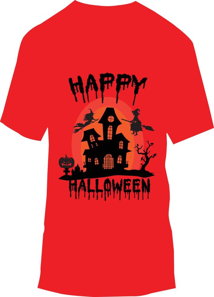 Hallowen t-shirt design Print vector