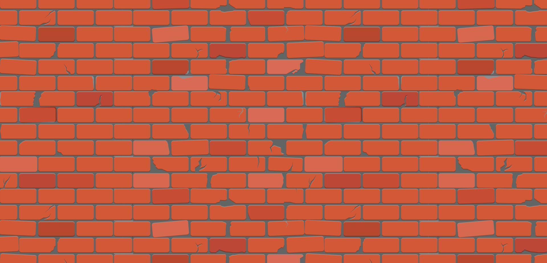 broken brick wall texture seamless