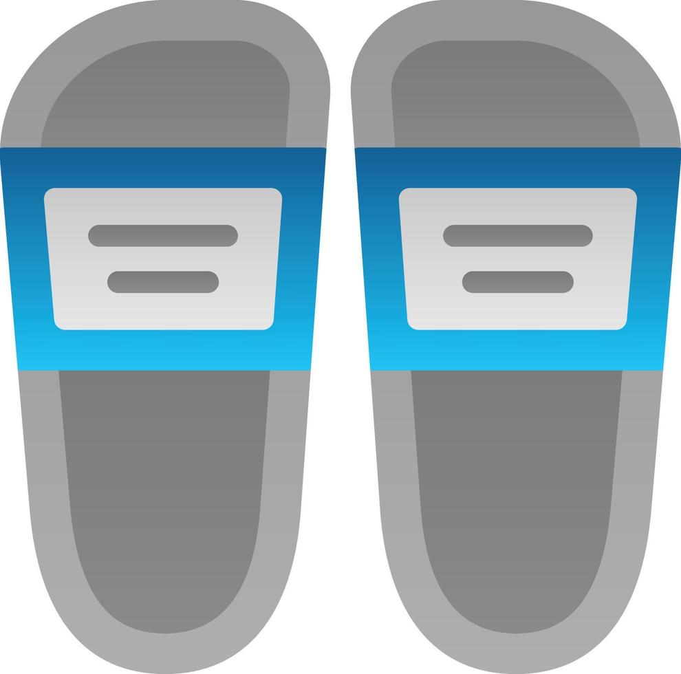 Slippers Vector Icon Design