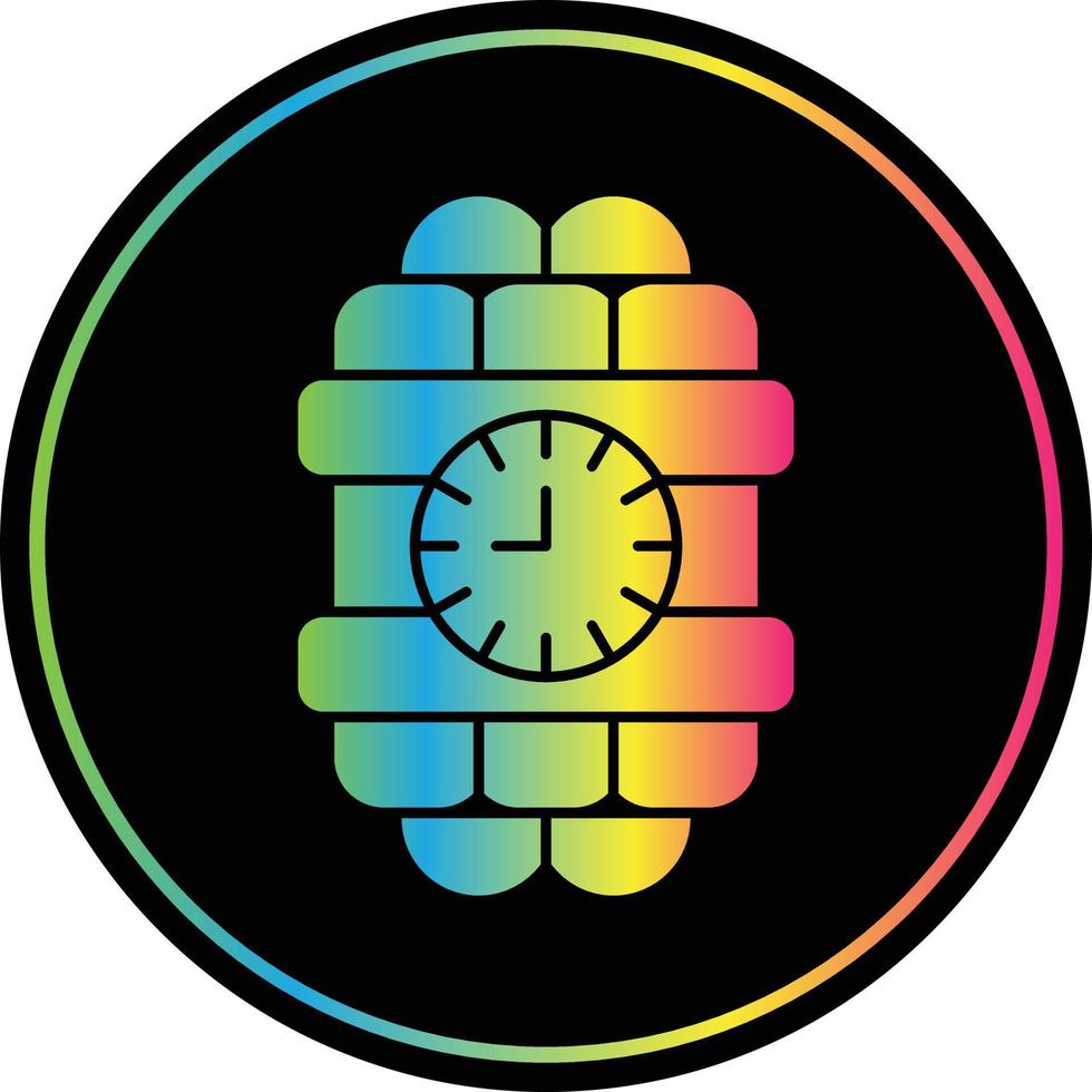 C4 Glyph Due Color Icon vector