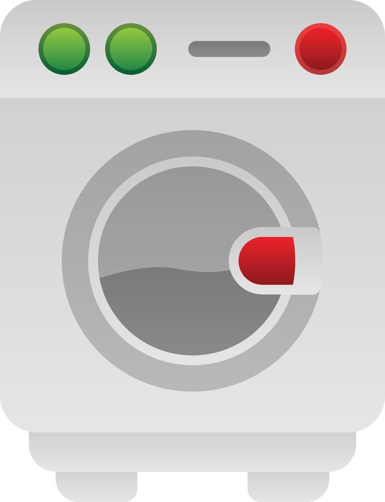 Washing Machine Vector Icon Design