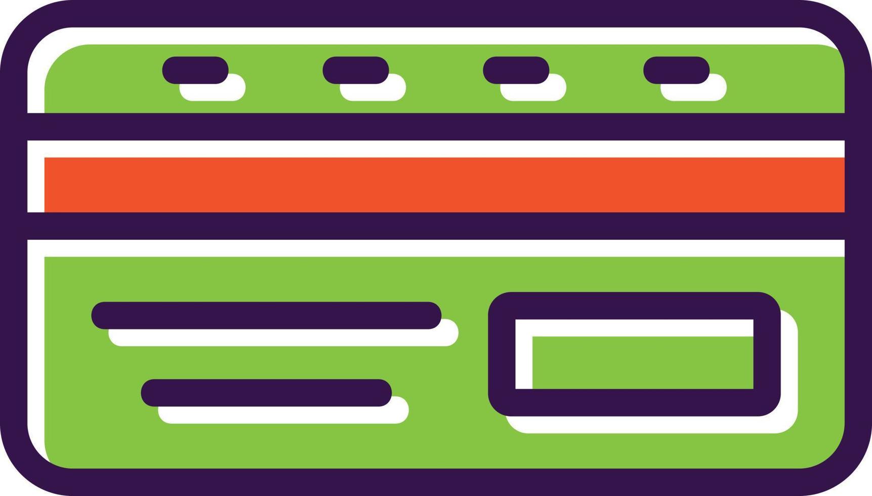 Credit Card Vector Icon Design