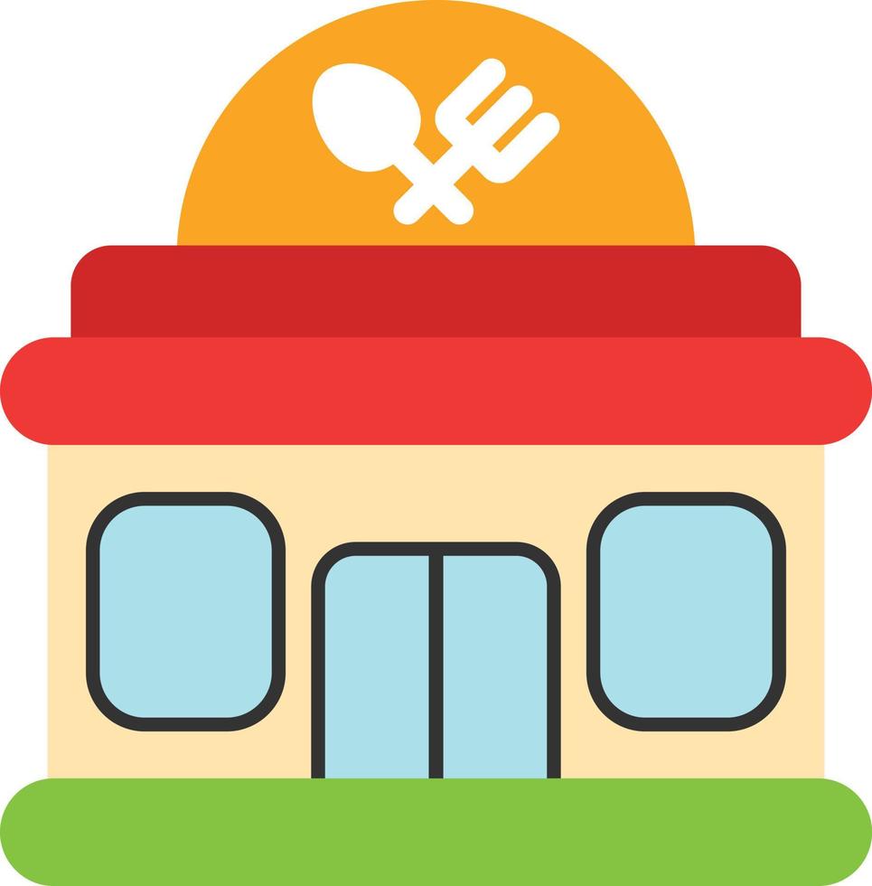 diseño de icono de vector de restaurante