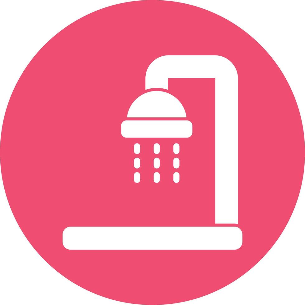 Shower Vector Icon Design