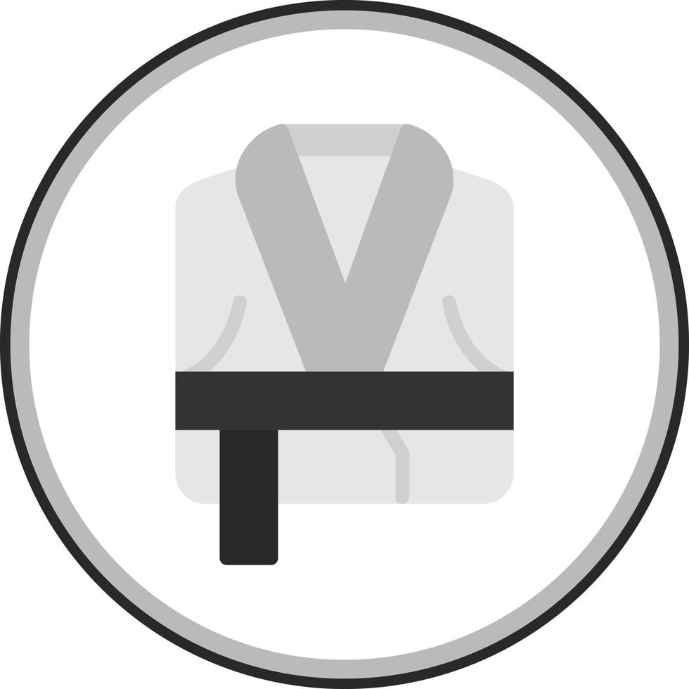 Bathrobe Vector Icon Design