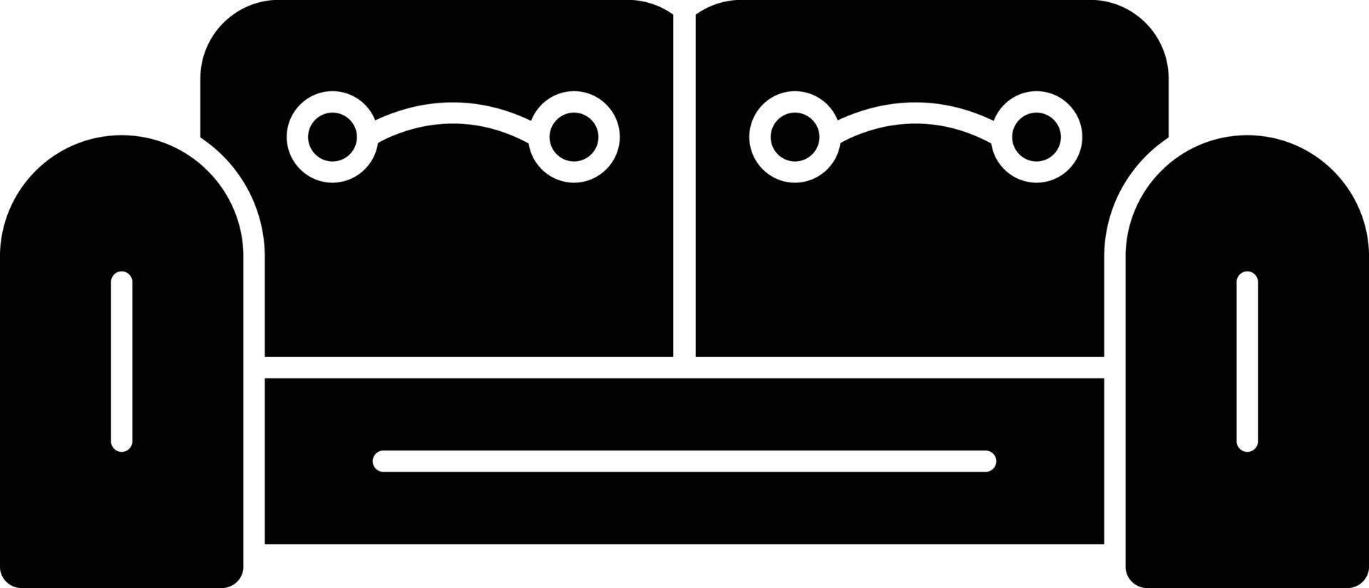 Sofa Vector Icon Design
